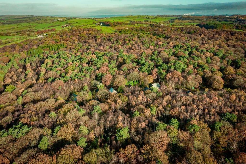 Padley; Woodland Lodge With Hot Tub For 2-4 In The Staffordshire Moorlands Oakamoor ภายนอก รูปภาพ